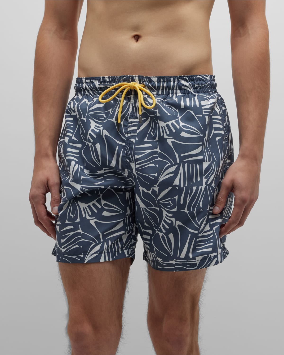 Rodd & Gunn Hans Island Swim Trunks In Bluestone