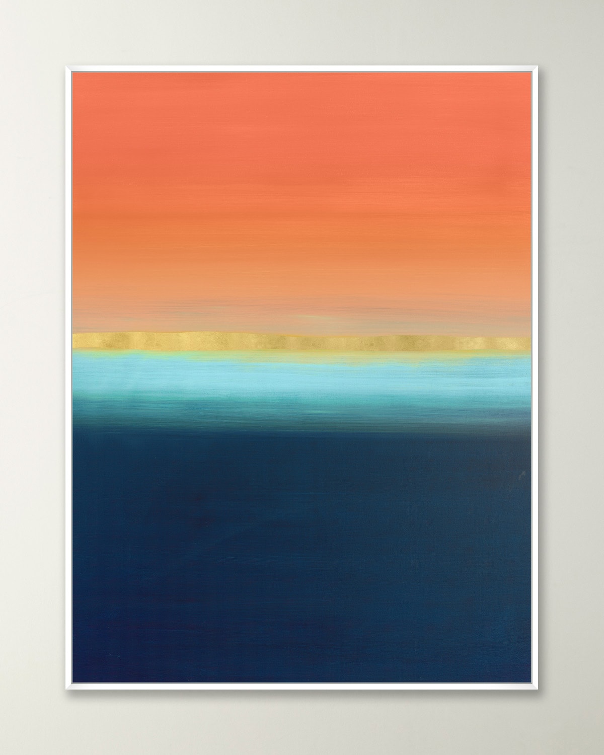 Wendover Art Group Layered Sunset Ii Giclée On Gallery-wrapped Canvas In Multi