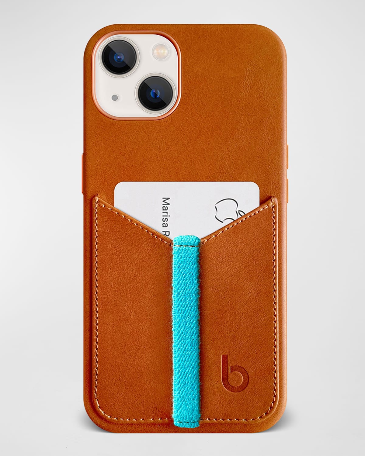 Bluebonnet Leather Wallet Case for iPhone 14 Pro Max