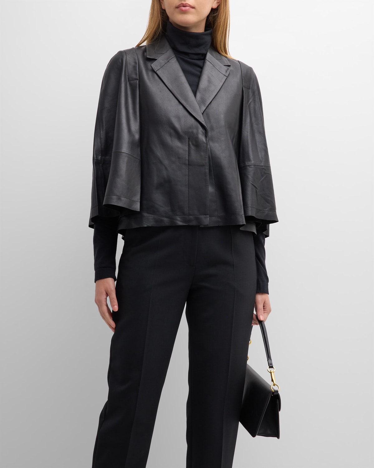 Kobi Halperin Pippa Single-button Leather Jacket