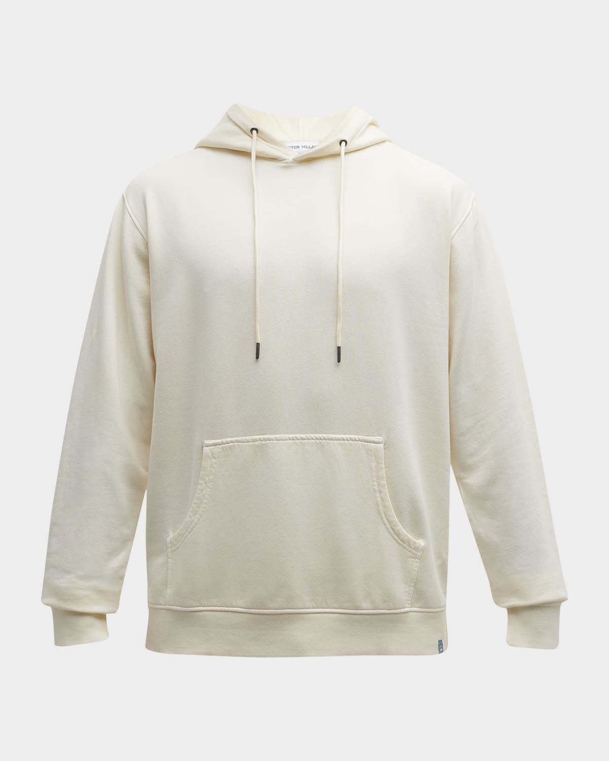 Shop Peter Millar Men's Lava Wash Hoodie In Salt Taffy