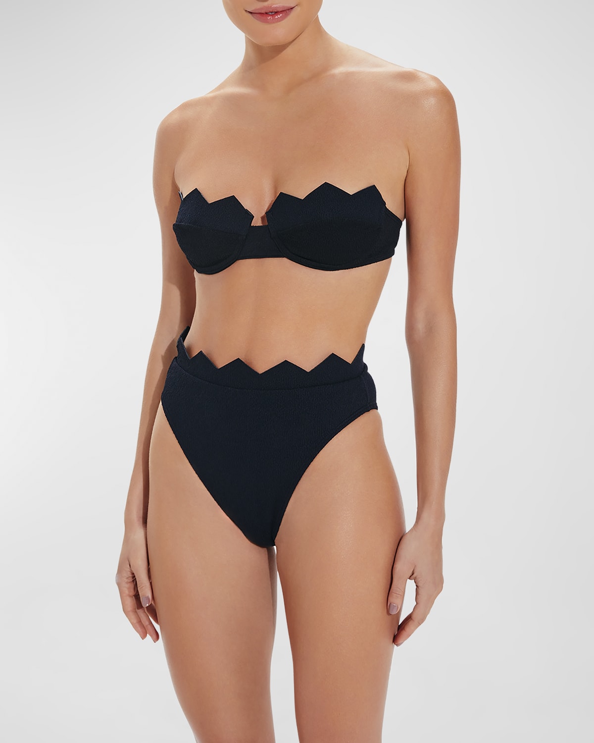 Vix Imani Brazilian Hot Pants Bikini Bottoms In Firenze Black ModeSens