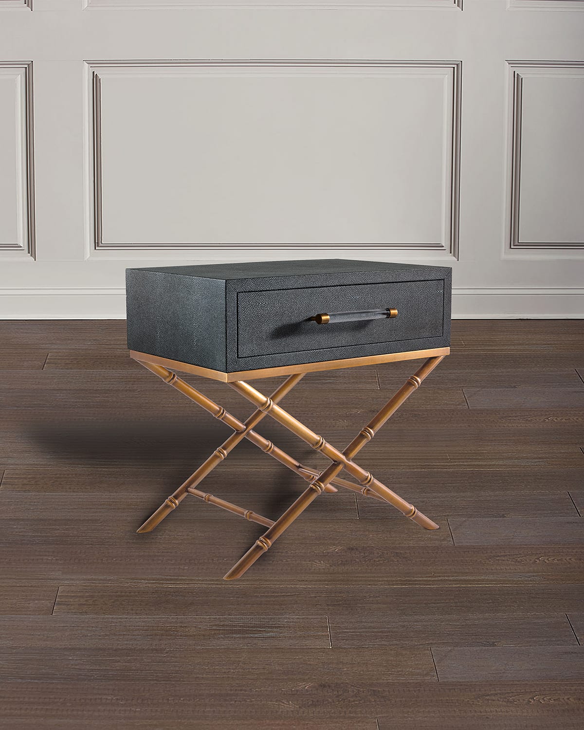 Cairo Faux Shagreen End Table
