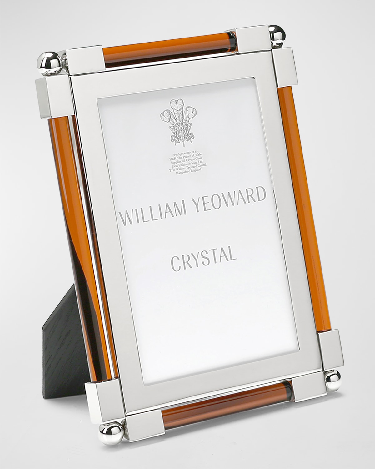 William Yeoward Crystal New Classic Amber Frame, 4 X 6