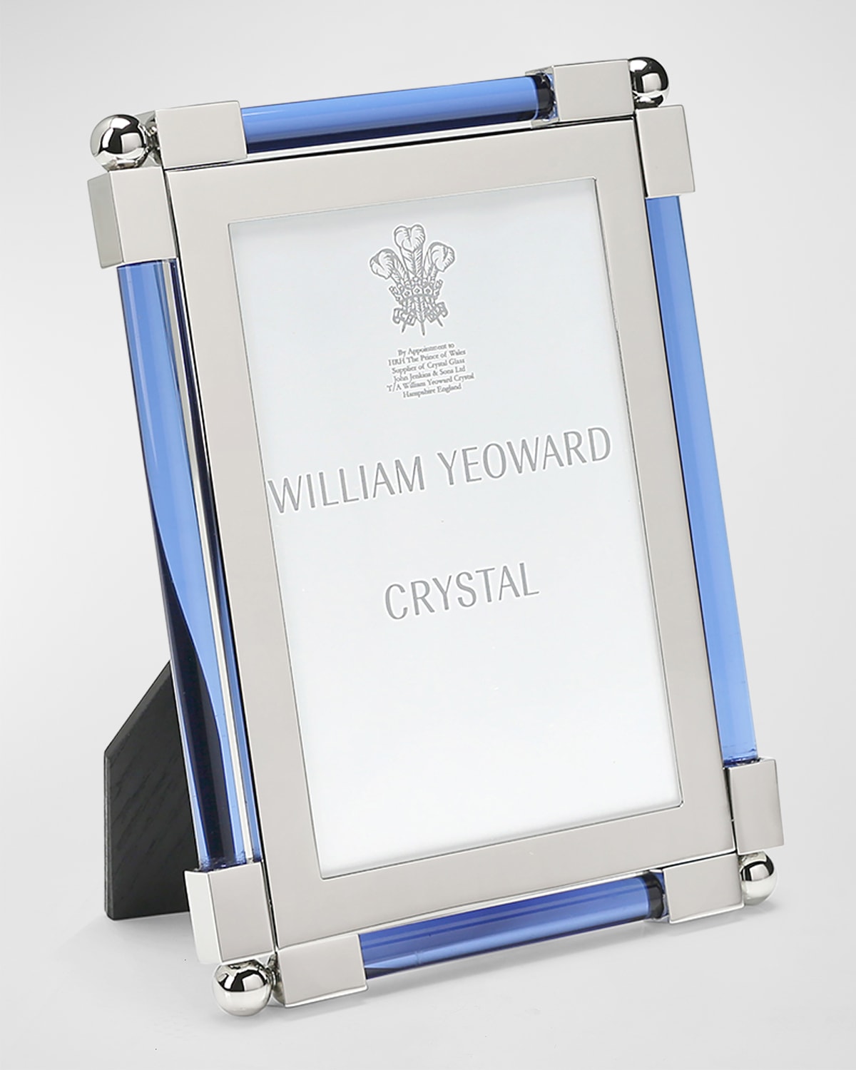 WILLIAM YEOWARD CRYSTAL NEW CLASSIC BLUE FRAME, 4 X 6