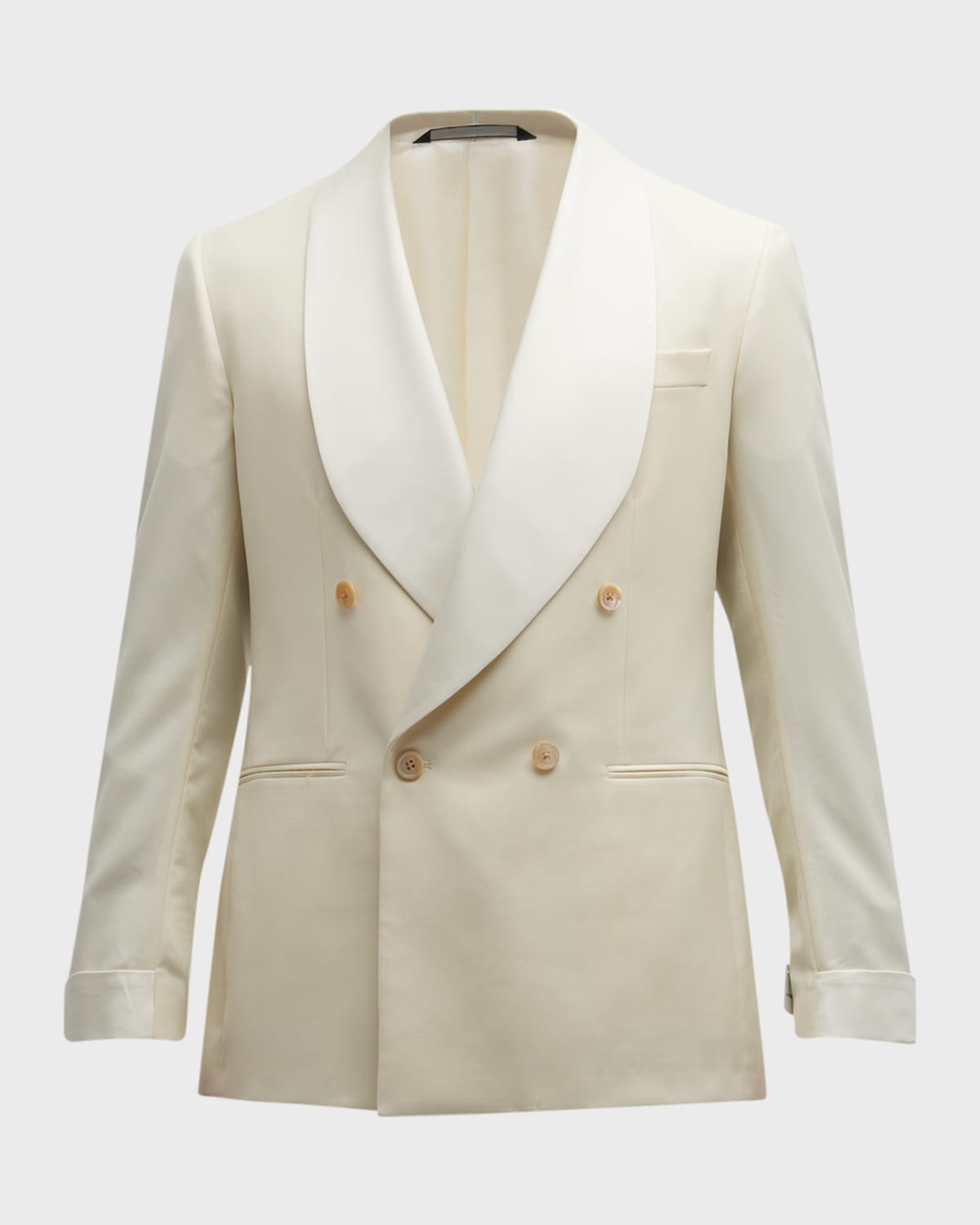 Men's Double-Breasted Shawl Dinner Jacket