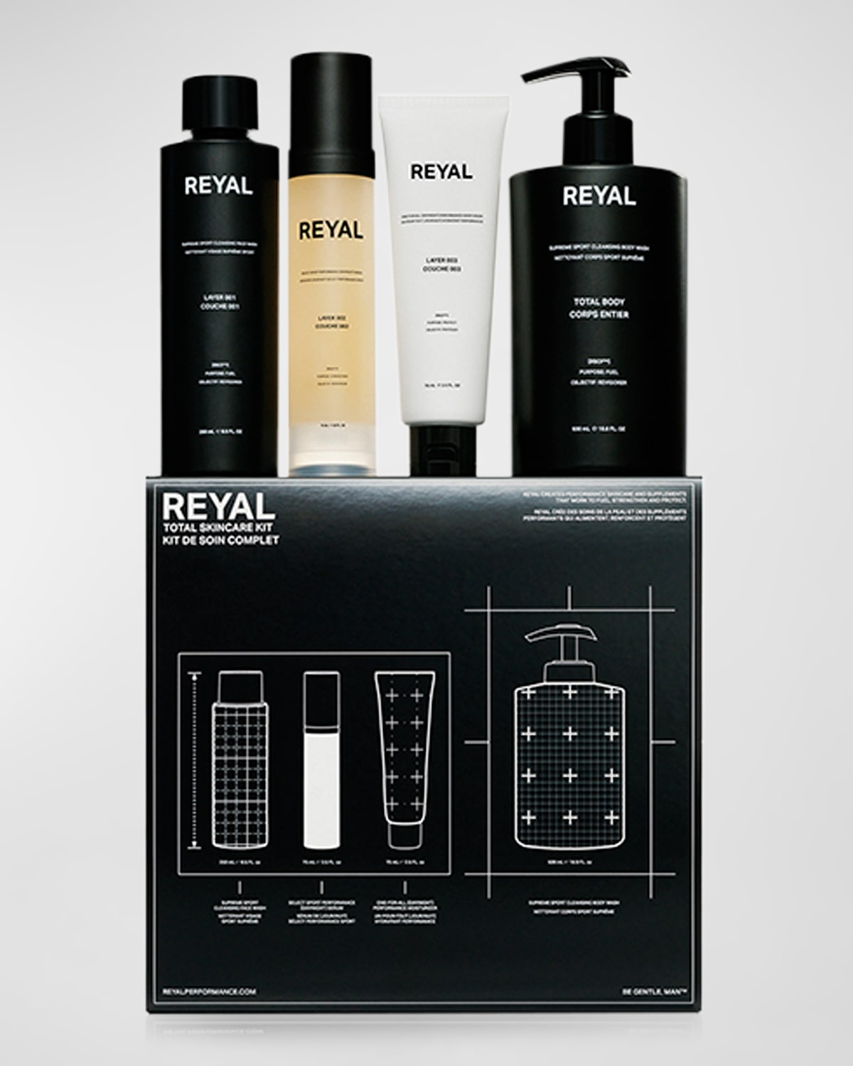 REYAL Men's Total Skincare Kit