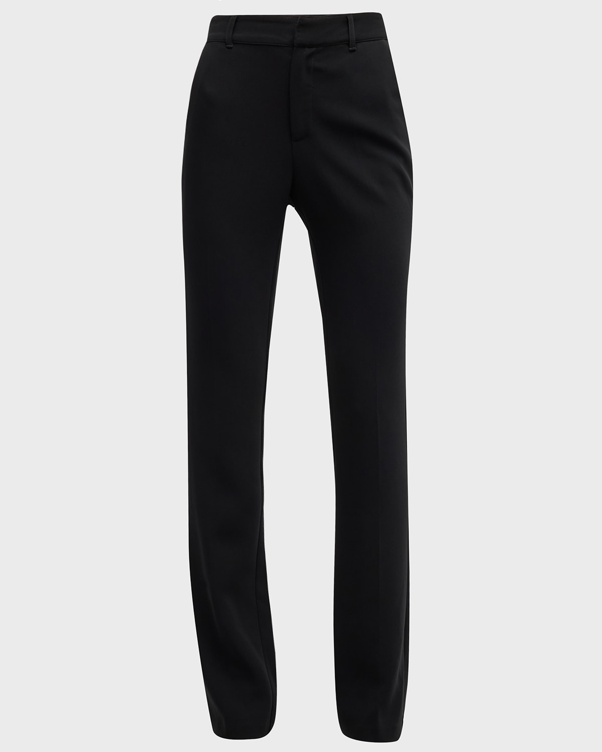 CINQ À SEPT KERRY SLIM STRAIGHT-LEG CREPE PANTS