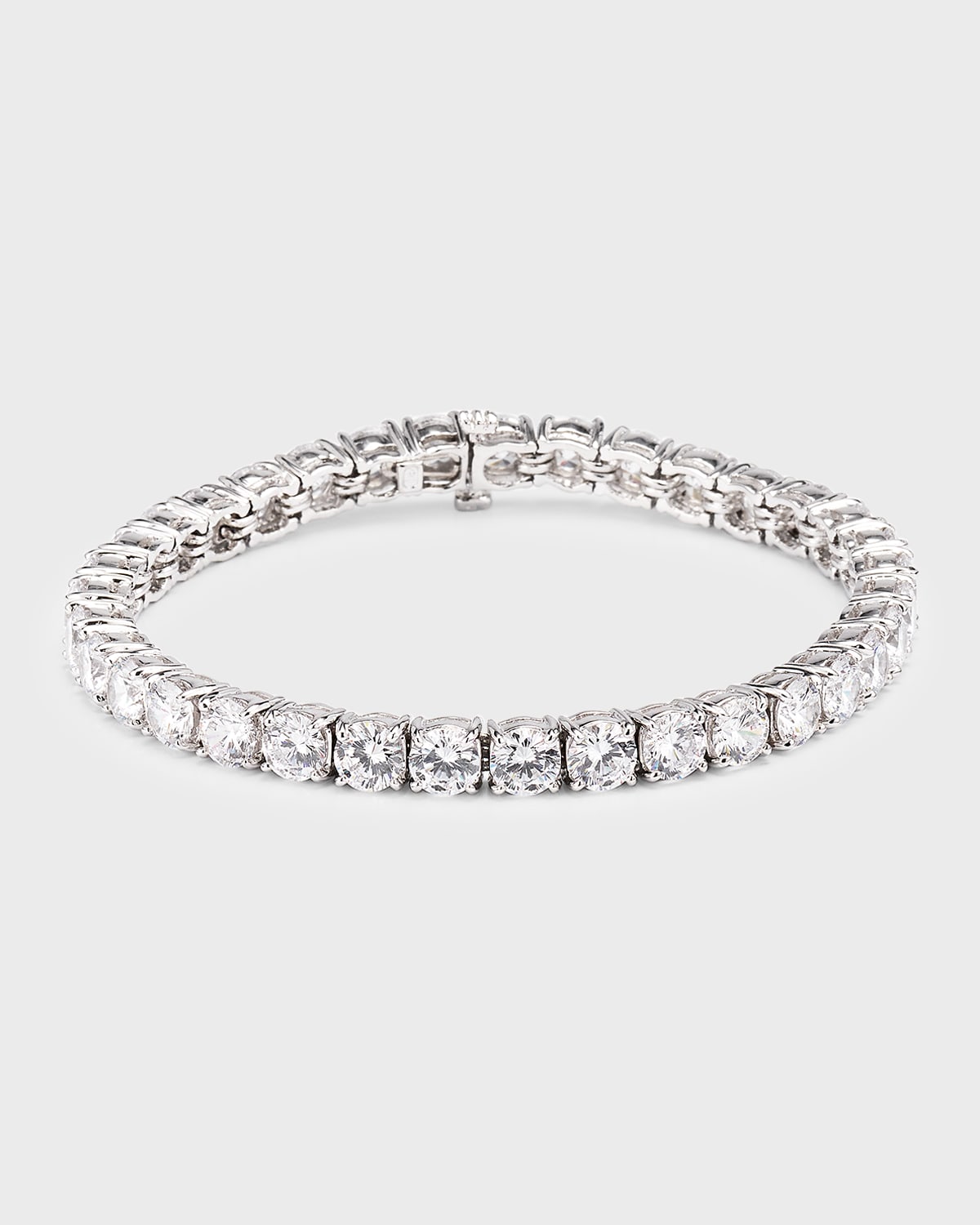 Cubic Zirconia Tennis Bracelet in Sterling Silver, 5mm