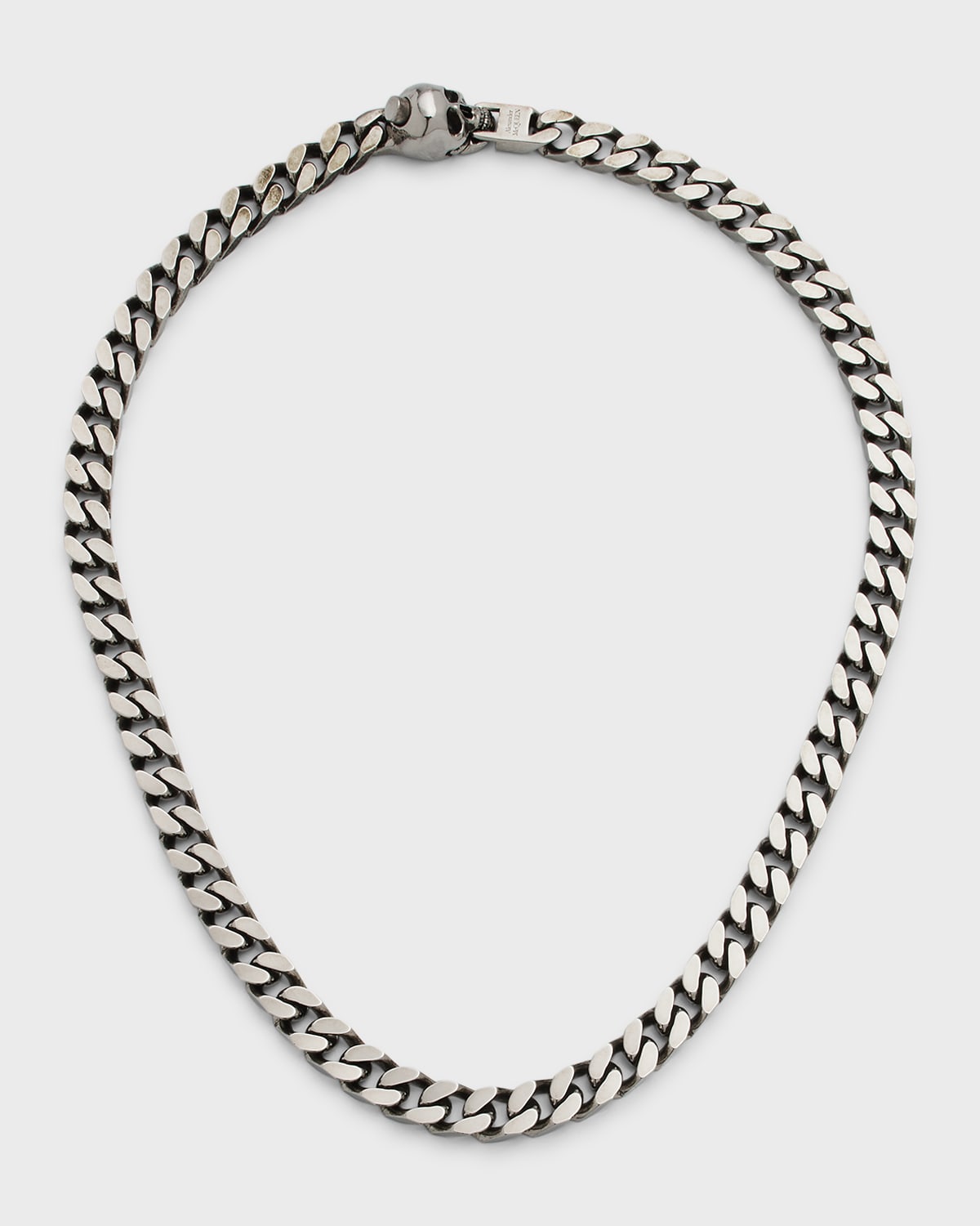 Men's Skull and Chain Necklace