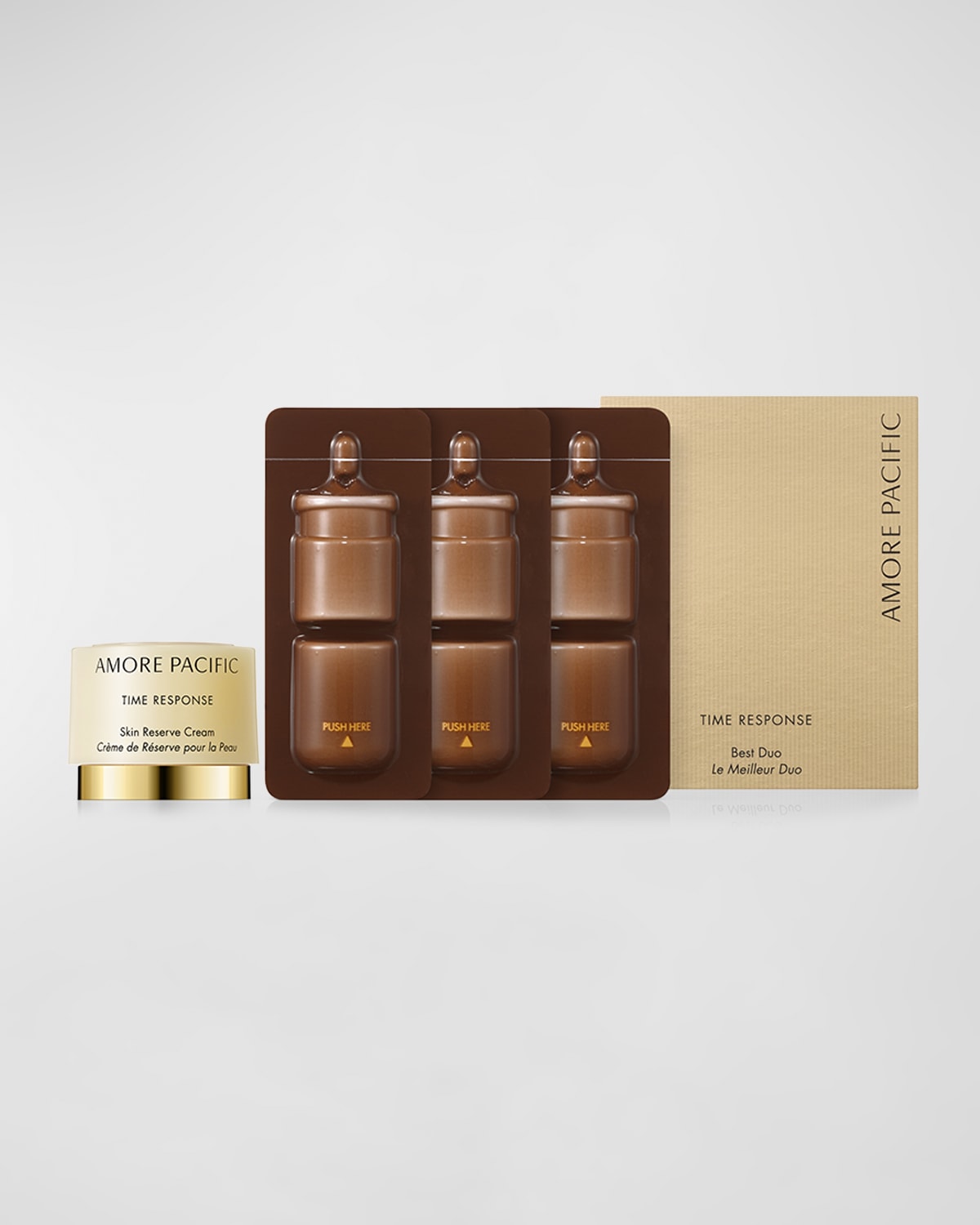 Time Response Best Duo, Yours with any $500 AMOREPACIFIC Order