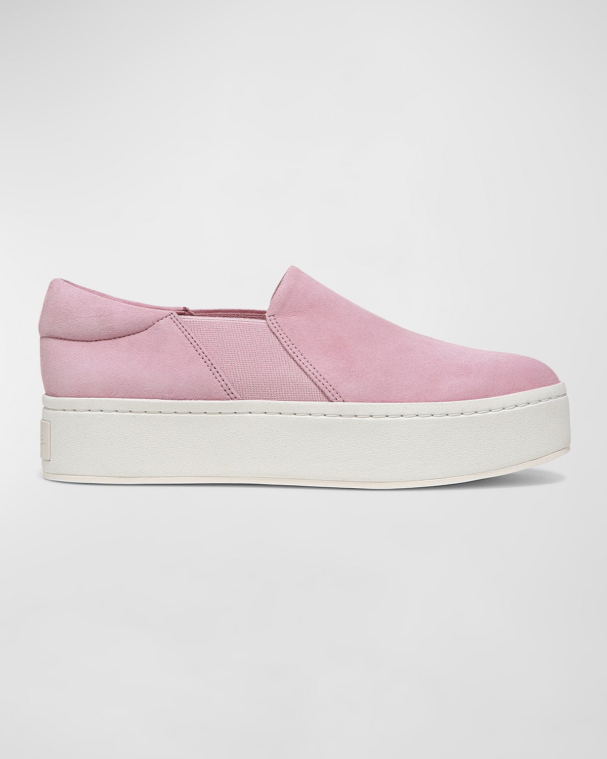 VINCE WARREN SUEDE SLIP-ON SNEAKERS