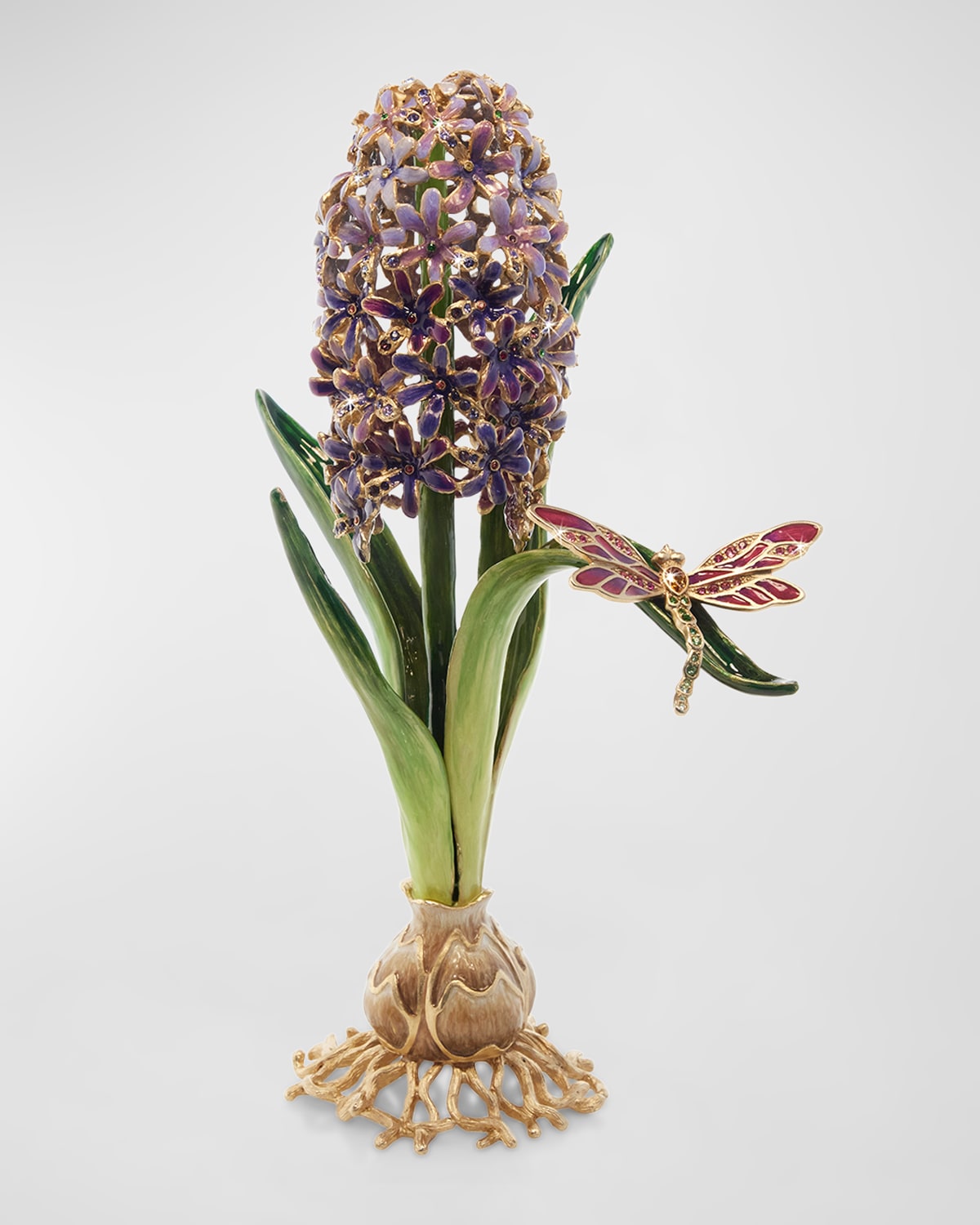 Jay Strongwater Hyacinth Flower Figure