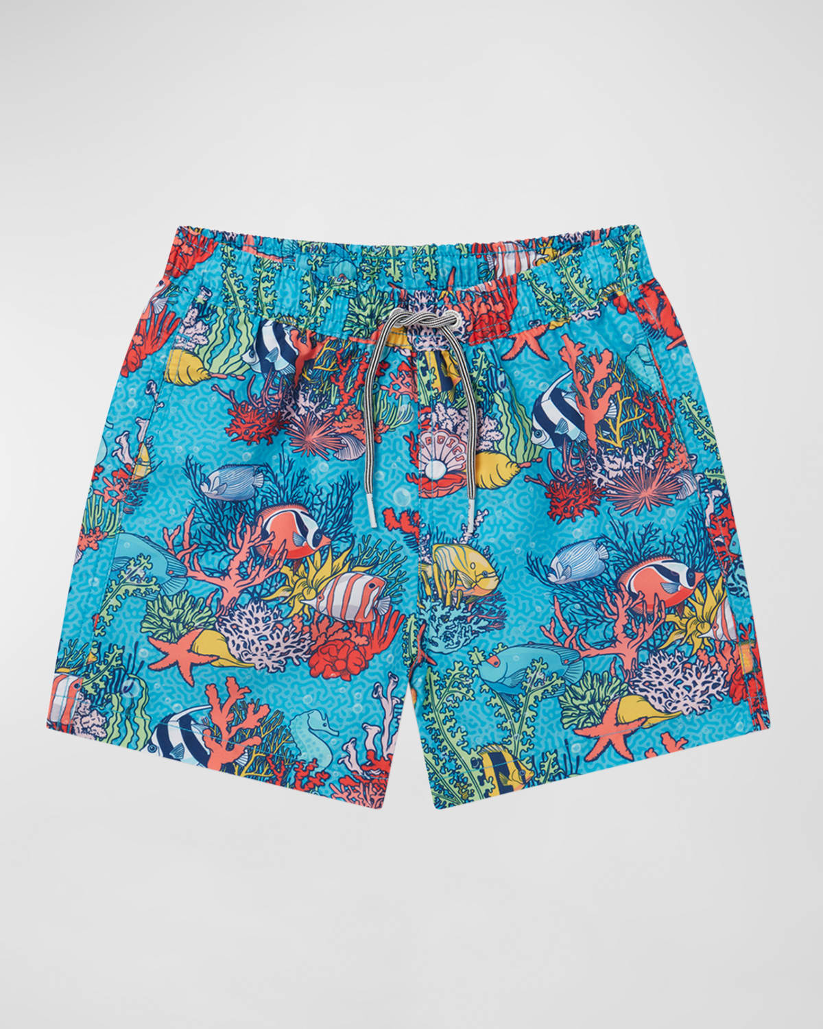 Boy's Coral Reef Swim Trunks, Size 1-13