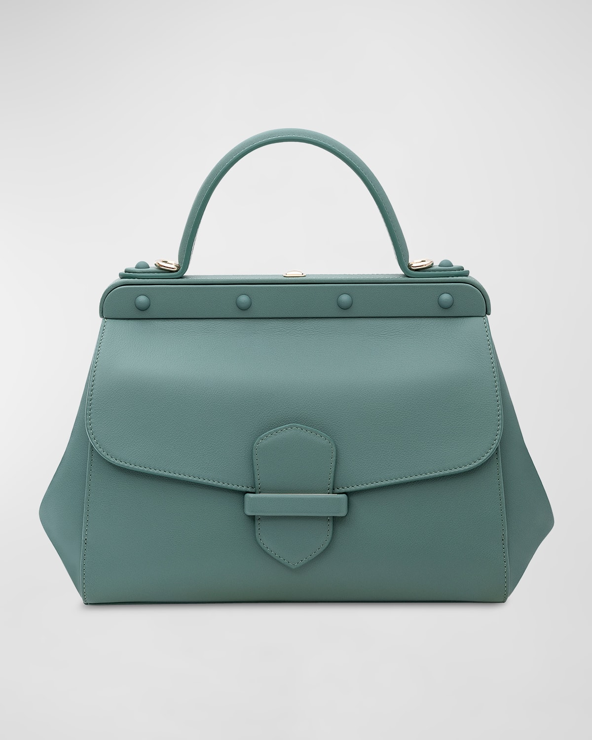 Margherita Medium Leather Top-Handle Bag