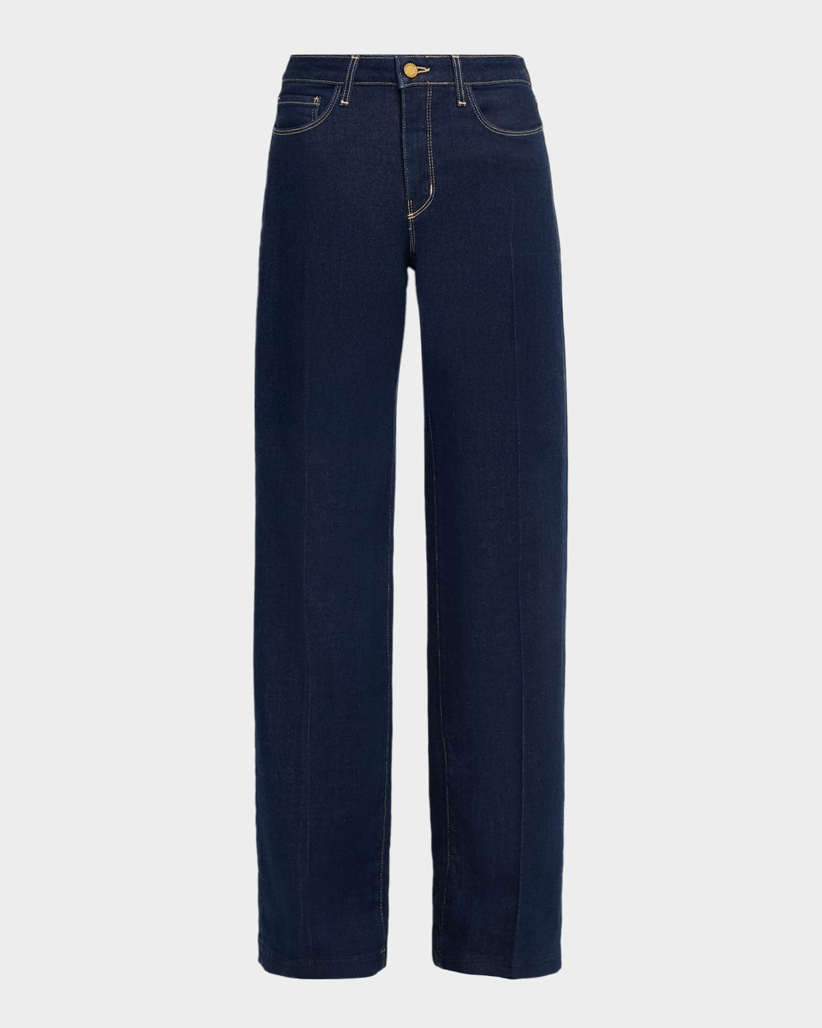 L'agence Clayton High Rise Wide-leg Jeans In Blue