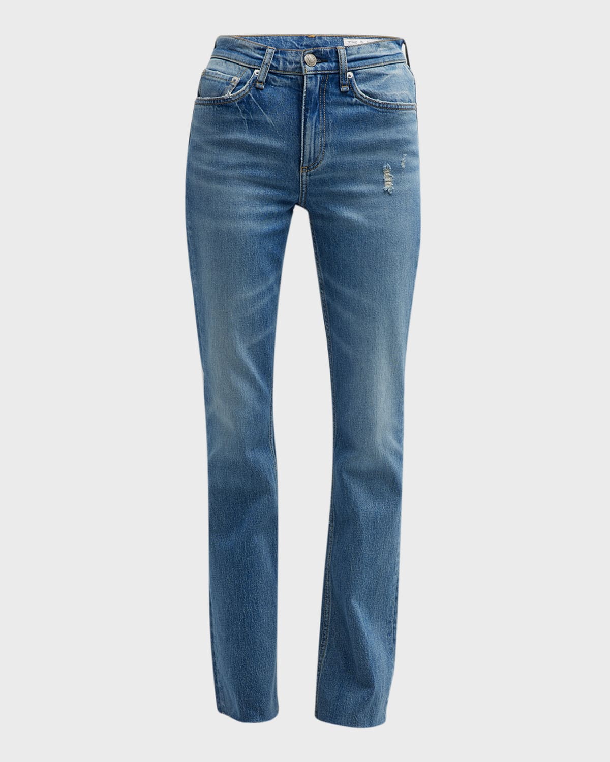 Peyton Mid-Rise Bootcut Jeans