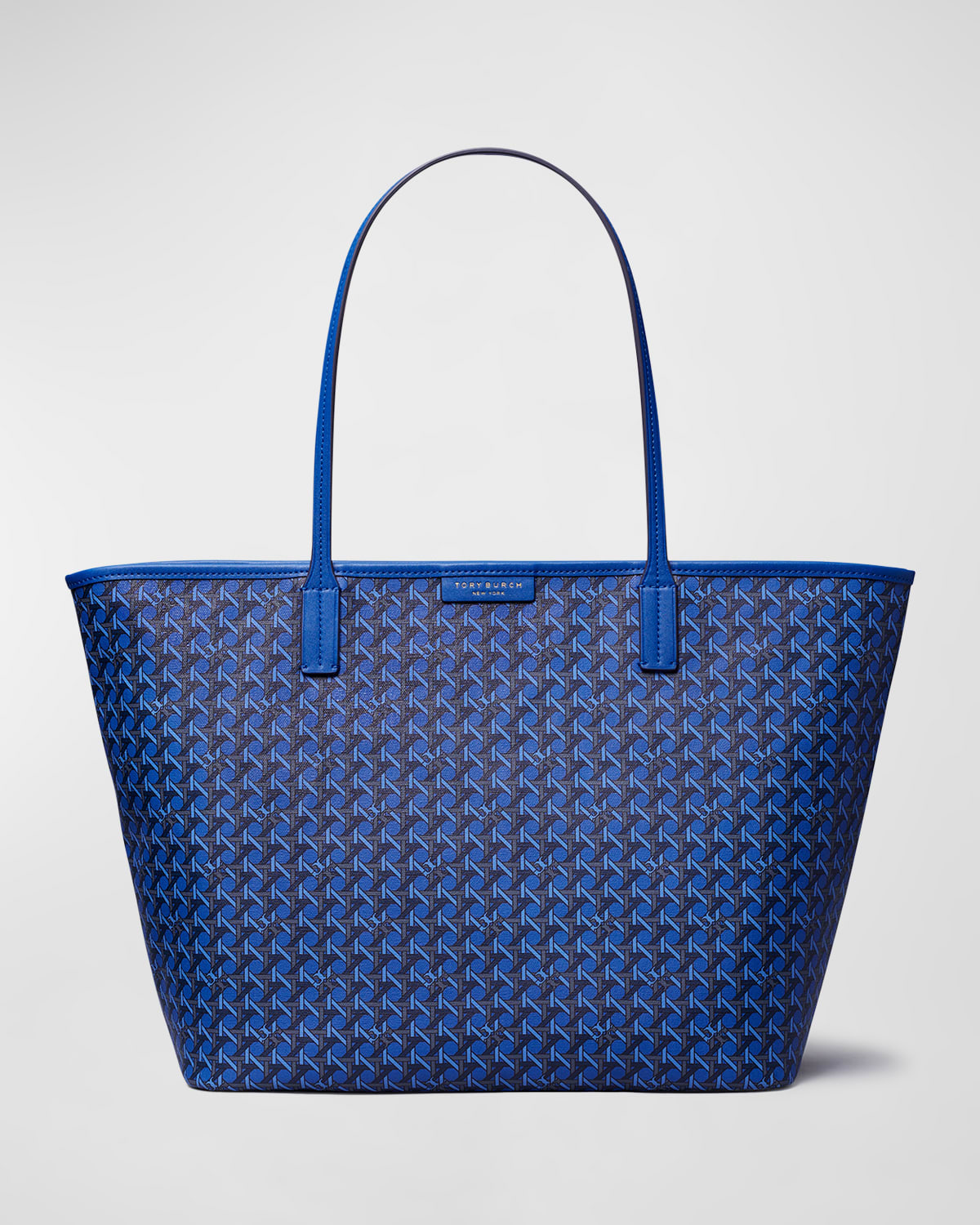 Tory Burch Ever Ready Small Tote In Mediterranean Blu