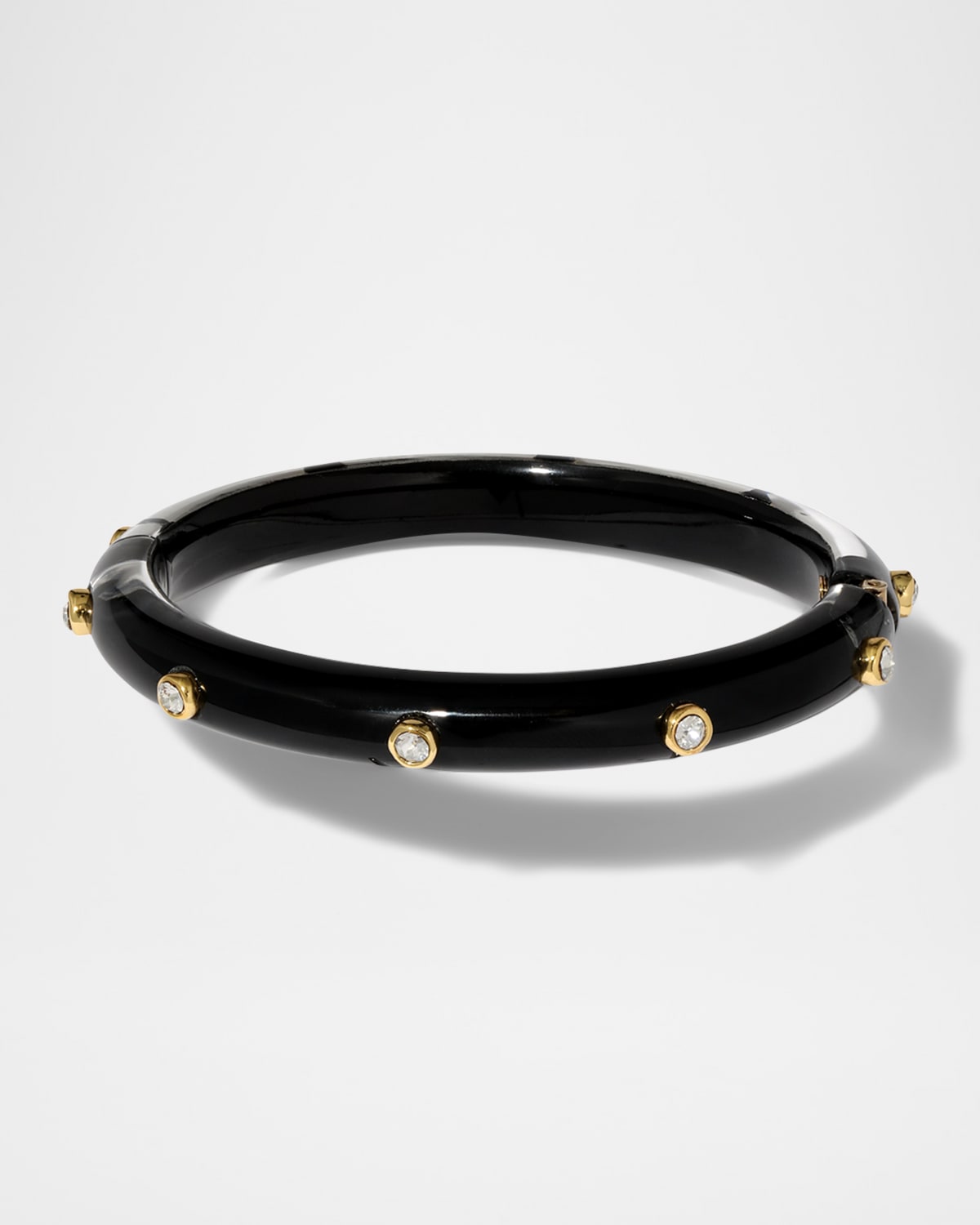 Crystal Studded Hinge Bracelet