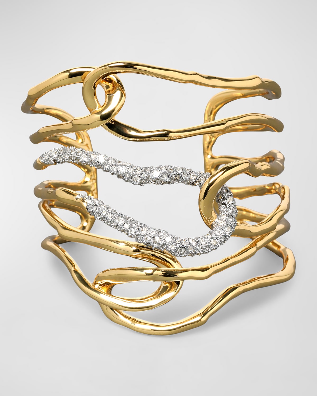 Solanales Large Twisted Cuff