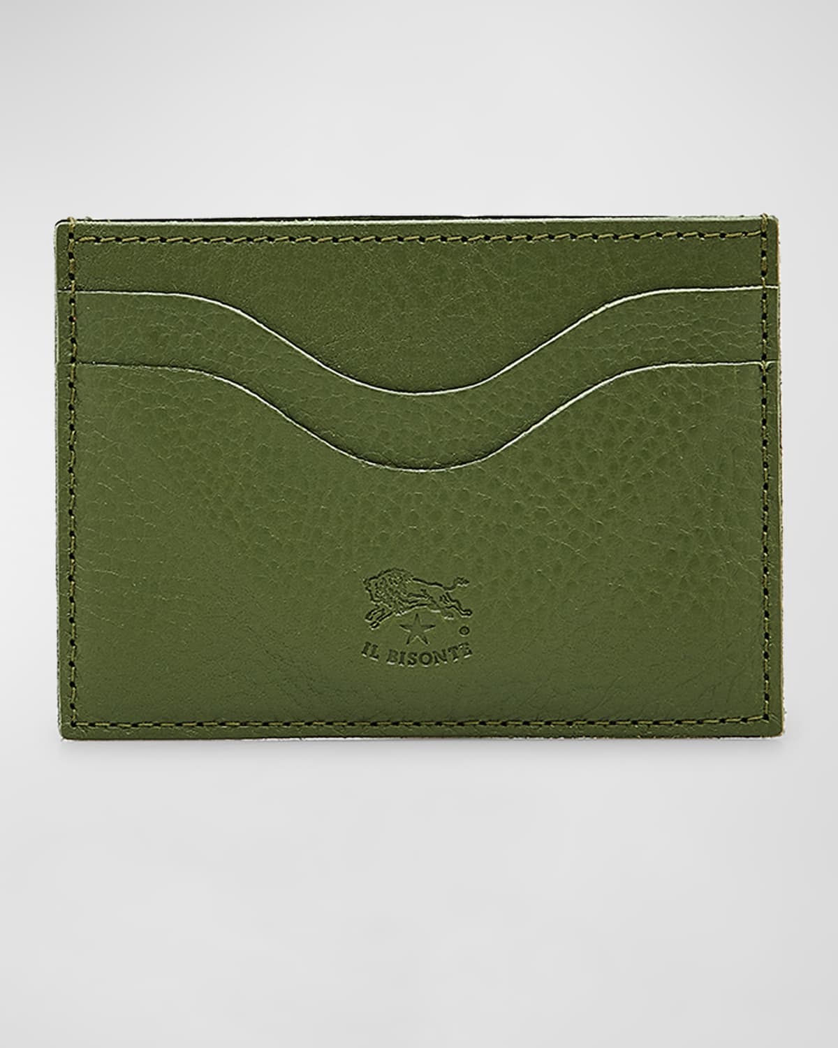 IL BISONTE SALINA LEATHER CARD HOLDER 