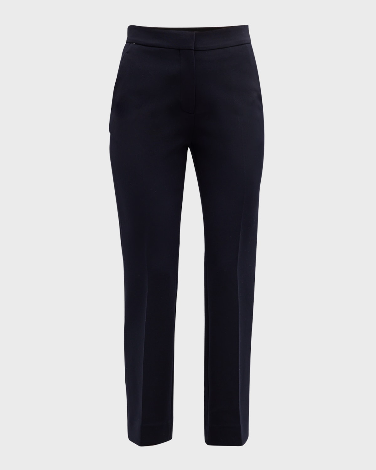 Stretch Crepe Single-Breasted Suiting Jacket