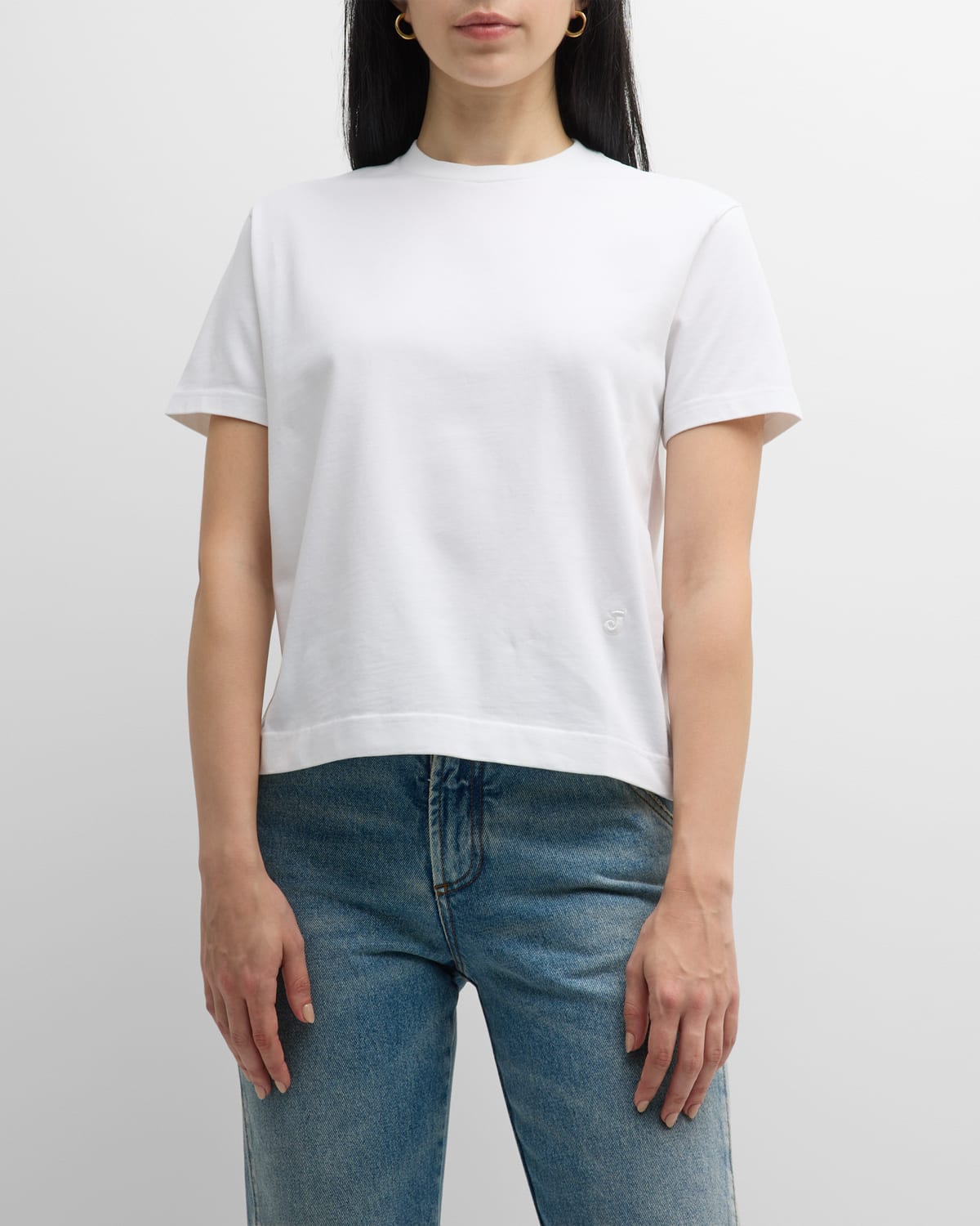 Jacquemus White 'le T-shirt Ava' T-shirt | ModeSens