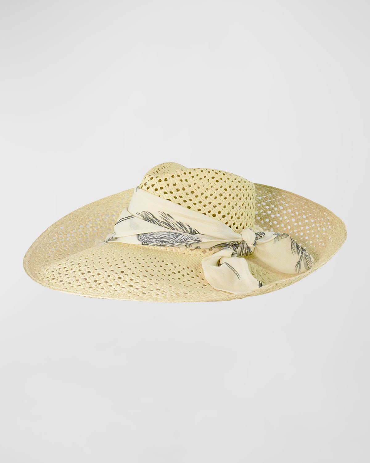 Sensi Studio Women's Aguacate Open-weave Panama Hat In Natural Palms