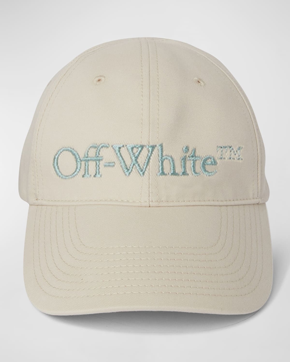 Off-white Embroidered-logo Baseball Cap In White