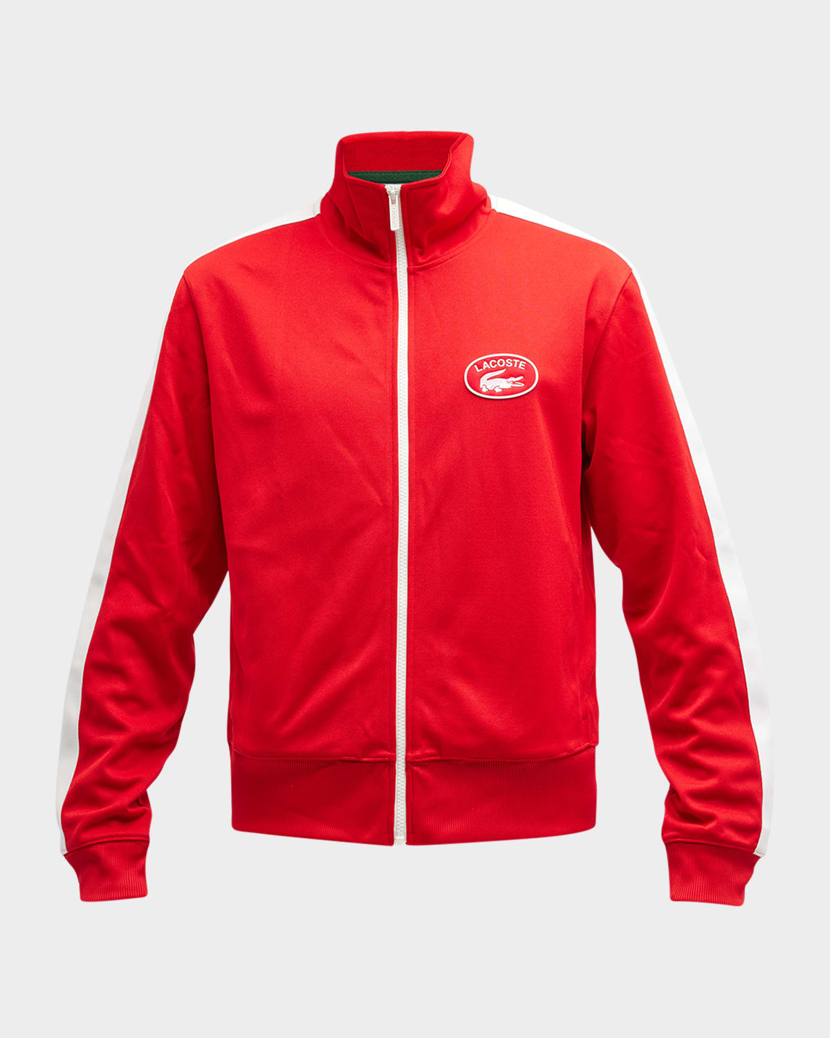 Men's Crocodile Logo Full-Zip Sweatshirt