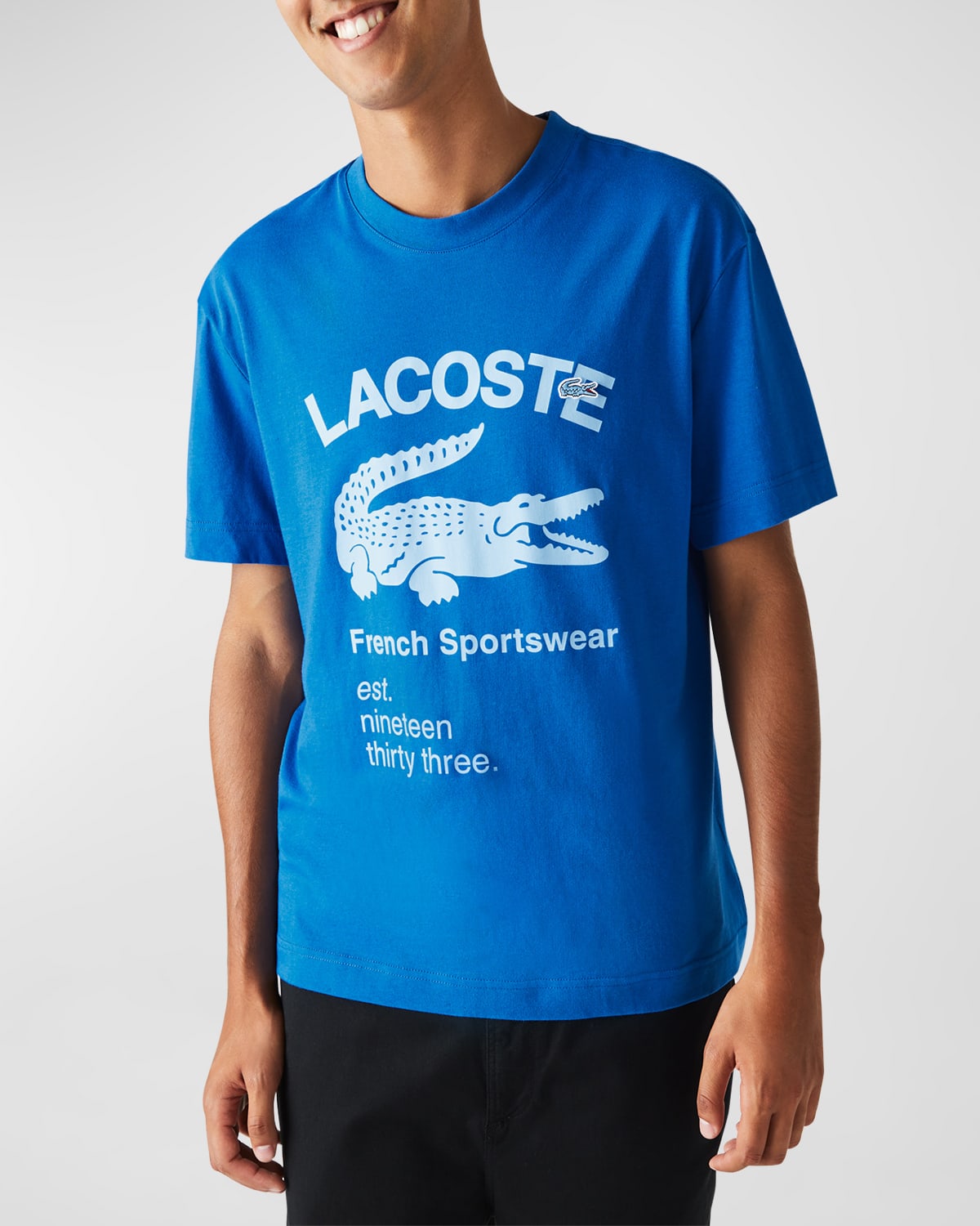 Men's Crocodile Logo Graphic T-Shirt