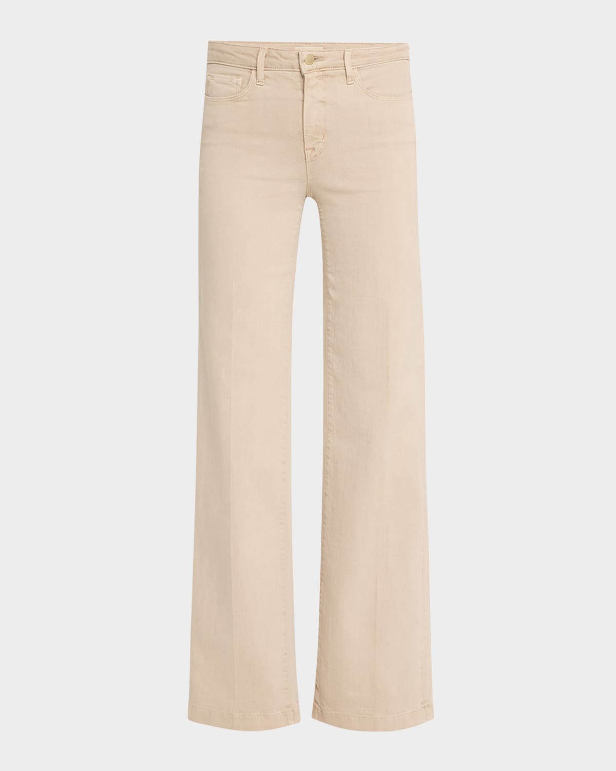 L'agence Clayton High Rise Wide-leg Jeans In Brown