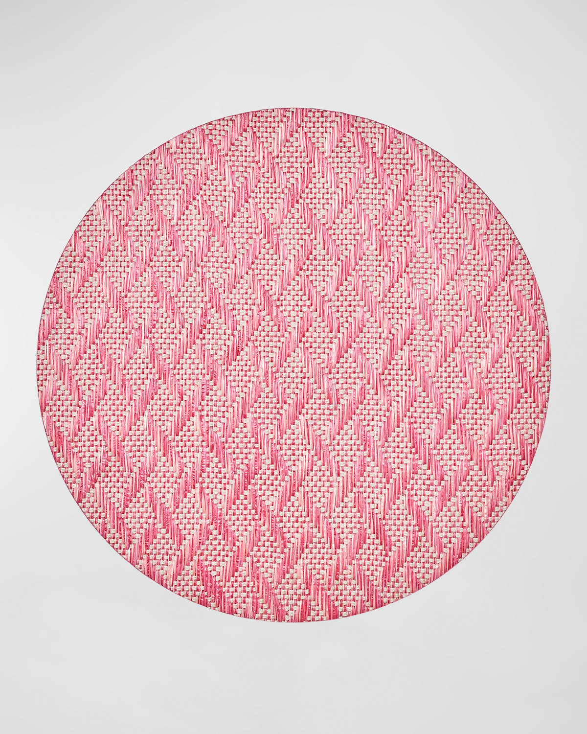 Kim Seybert Basketweave Placemat In Blush & Pink