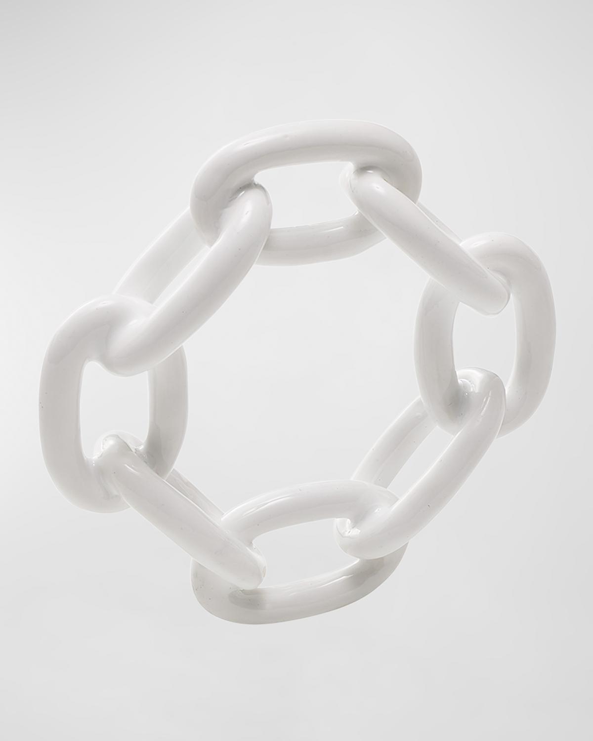 Kim Seybert Enamel Chain Link Napkin Ring