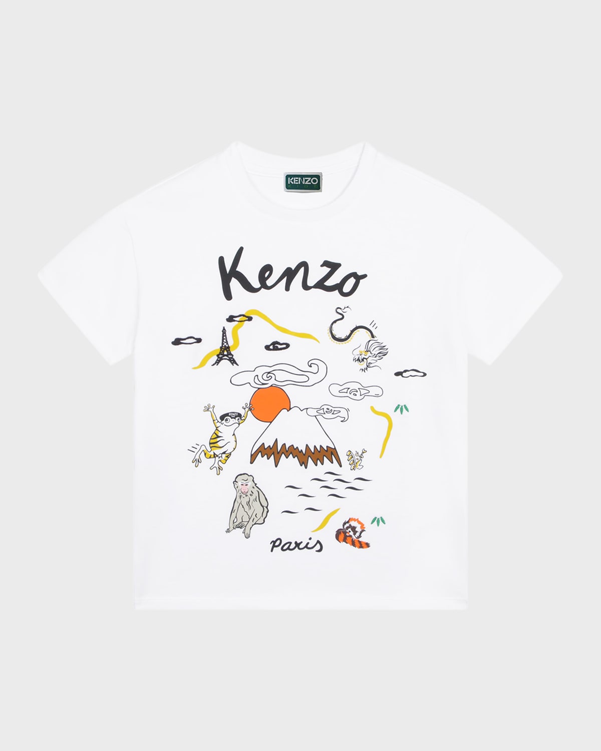 Boy's Mount Fugi Graphic T-Shirt, Size 6-12