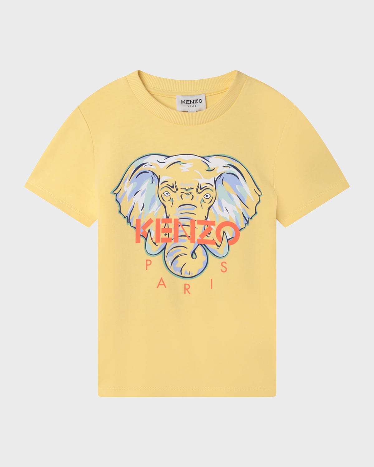 Boy's Elephant Graphic Logo-Print T-Shirt, Size 4-5