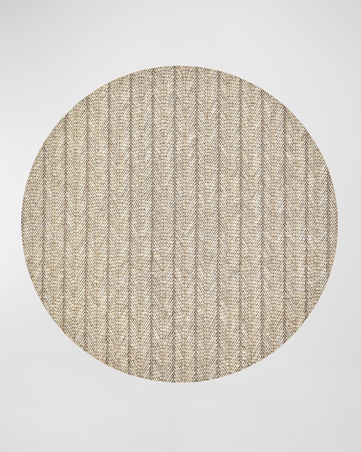 Kim Seybert Herringbone Placemat In Tan