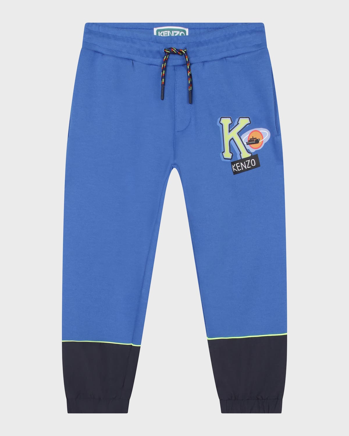 Boy's Travel Graphic Combo Track Pants, Size 6-12