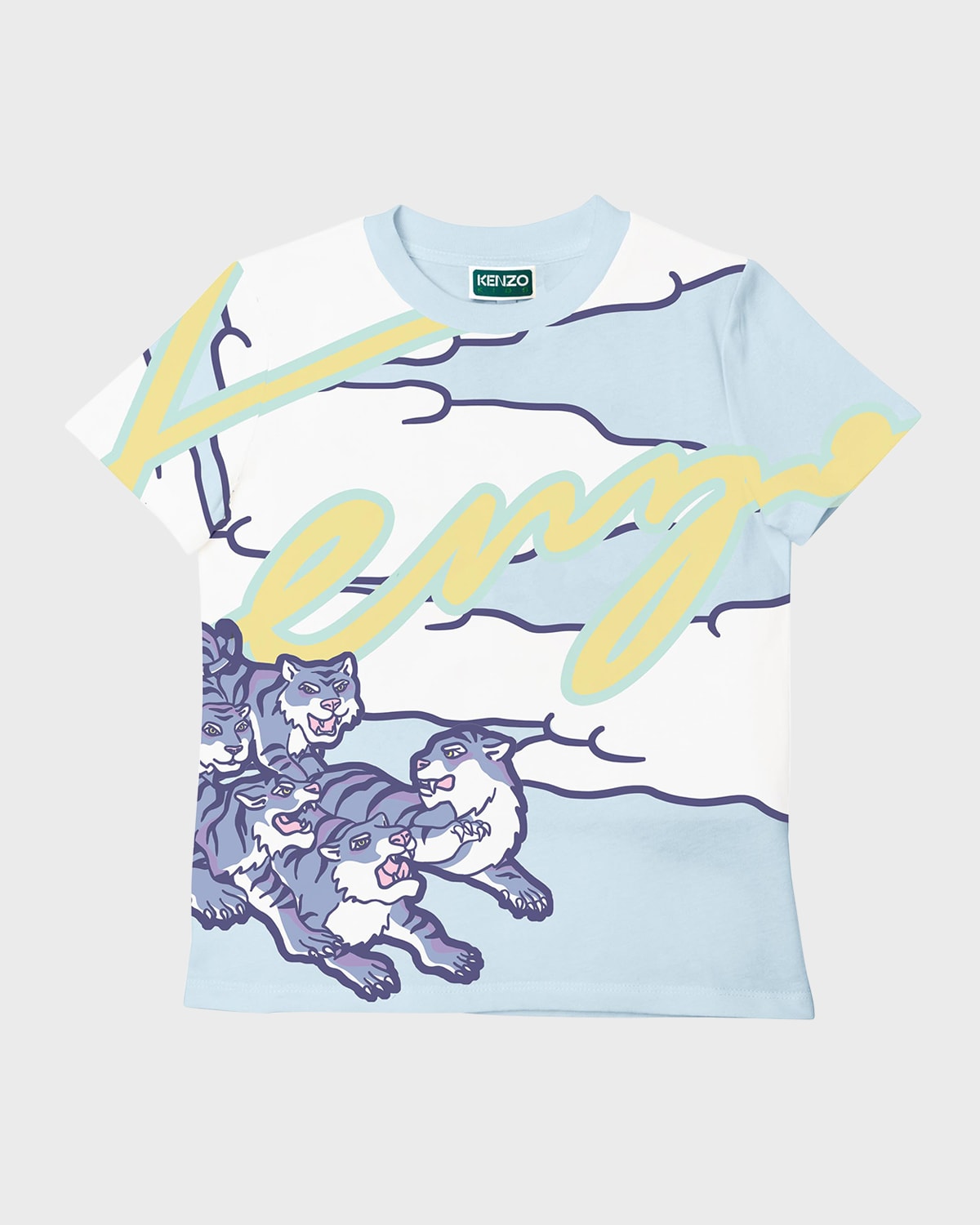 Boy's Script Logo-Print Graphic T-Shirt, Size 4-5