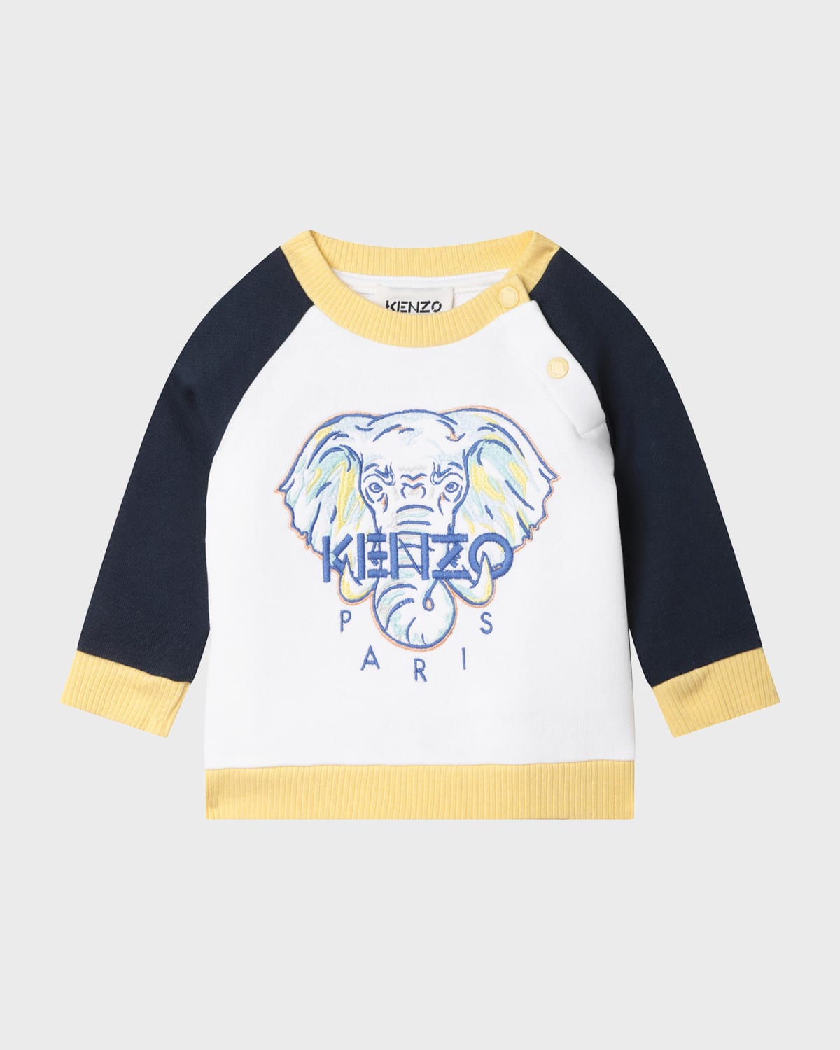 Boy's Embroidered Elephant Logo-Print Sweatshirt, Size 12M-3