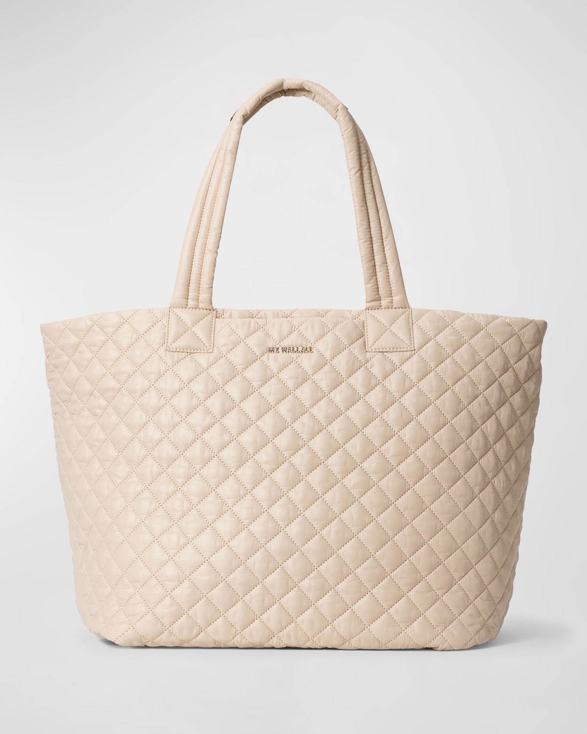 MZ WALLACE LARGE METRO DELUXE QUILTED TOTE BAG