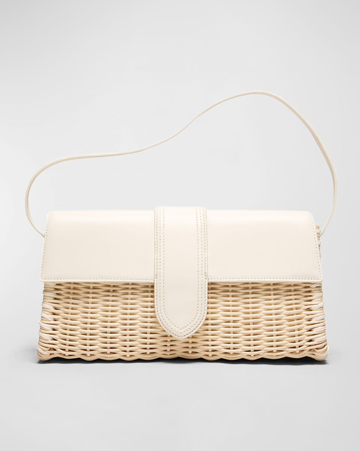 Jacquemus 르 밤비노 롱 우븐 숄더백