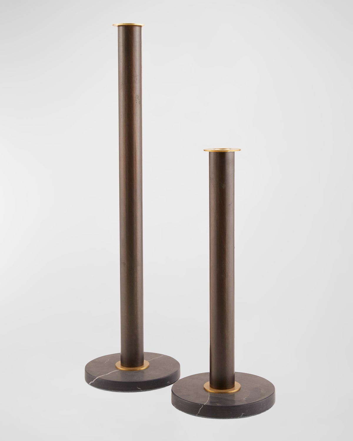 Arteriors Provo Candleholders, Set Of 2 In Black