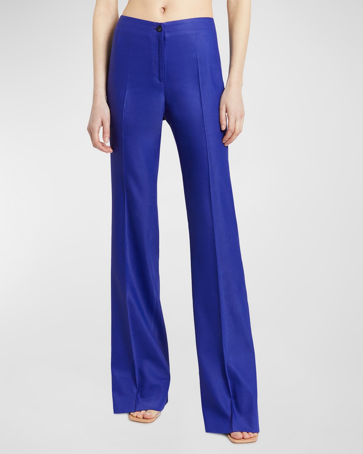 Isabelle Stretch Linen Flare Pants