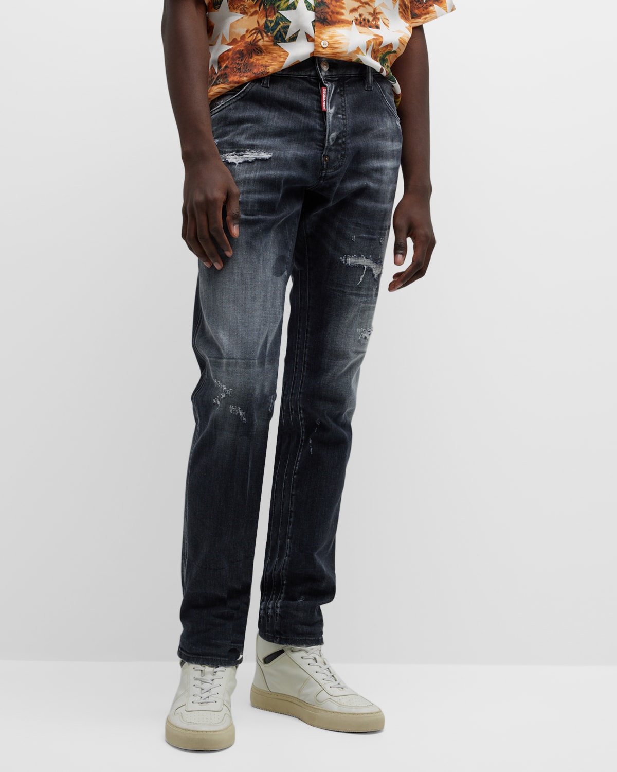Men's Cool Guy Slash Jeans