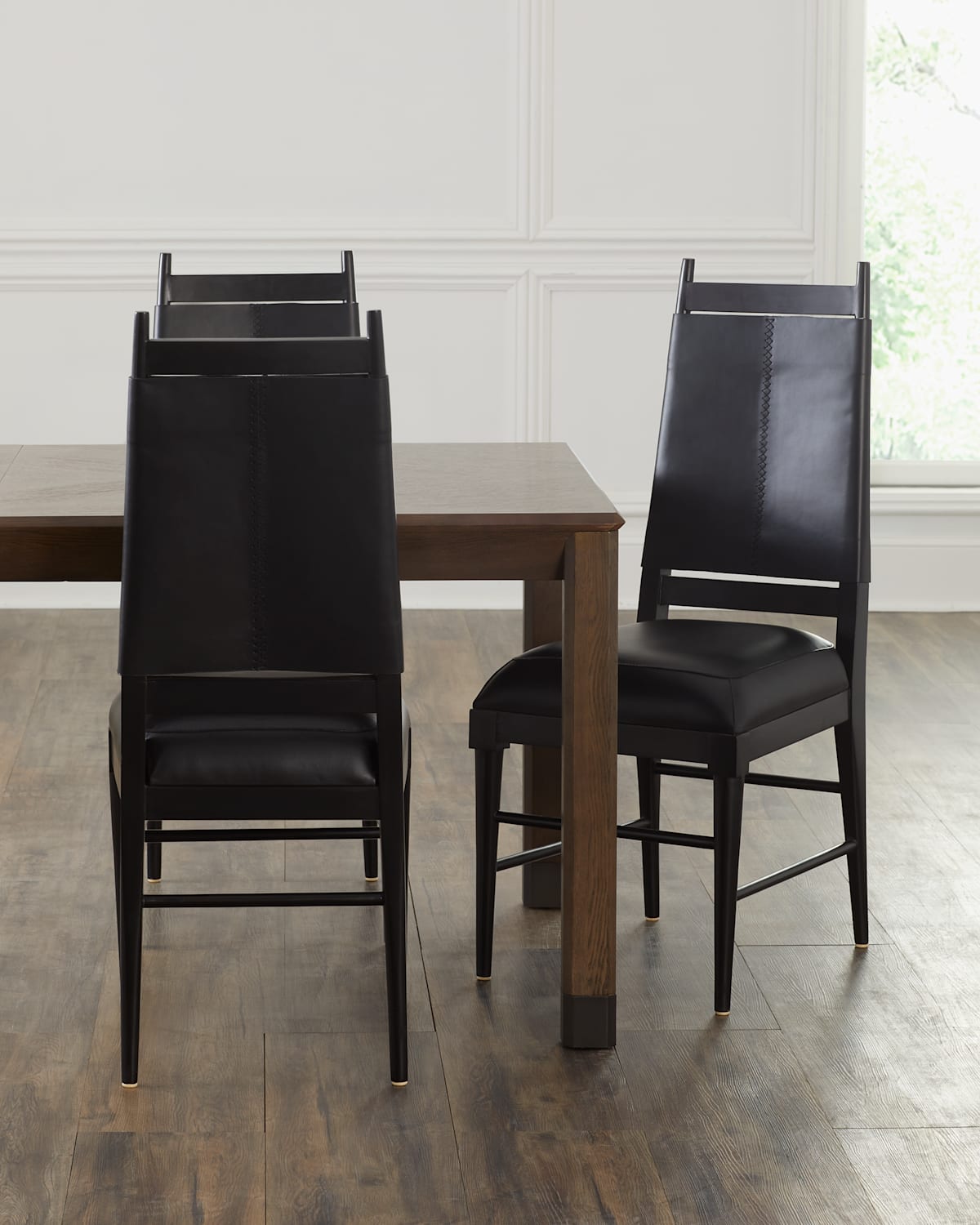 Arteriors Keegan Leather Dining Chair