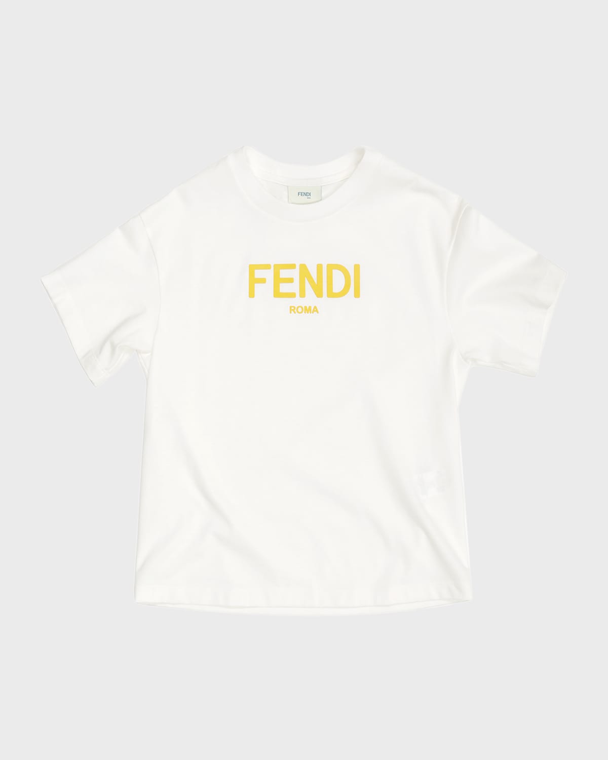 Fendi Kids' Little Girl's & Girl's Logo Tshirt In White ModeSens