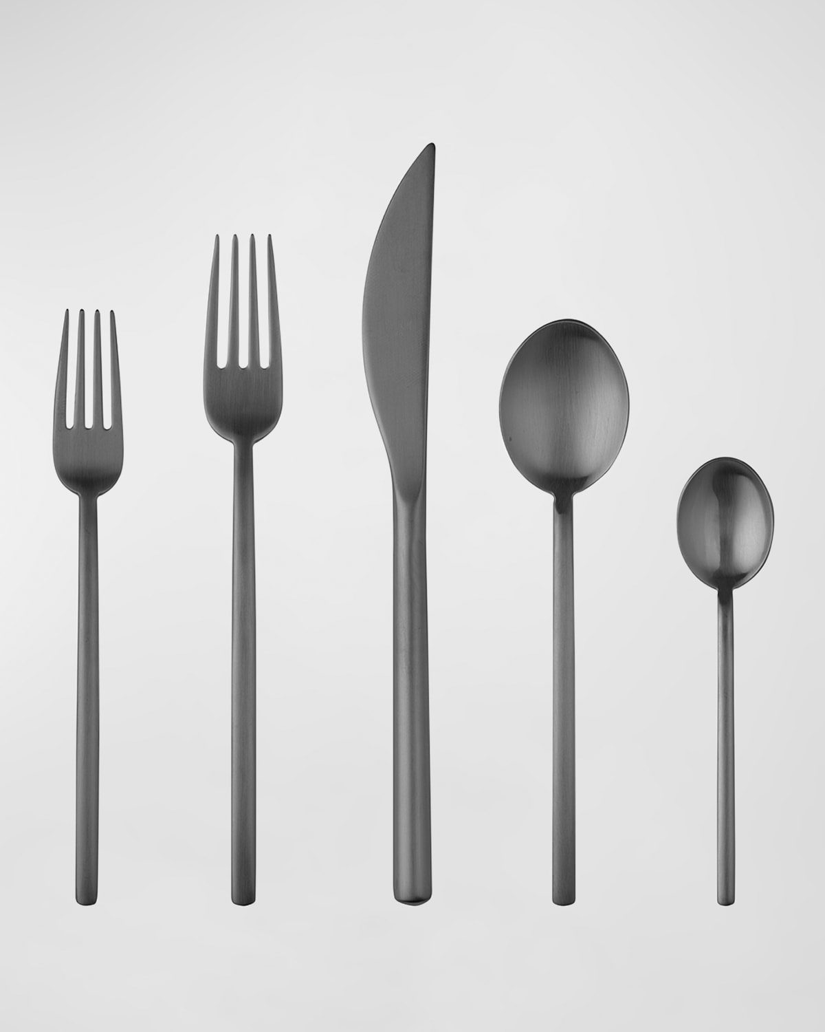 Mepra Oro Nero Due 5-piece Flatware Set