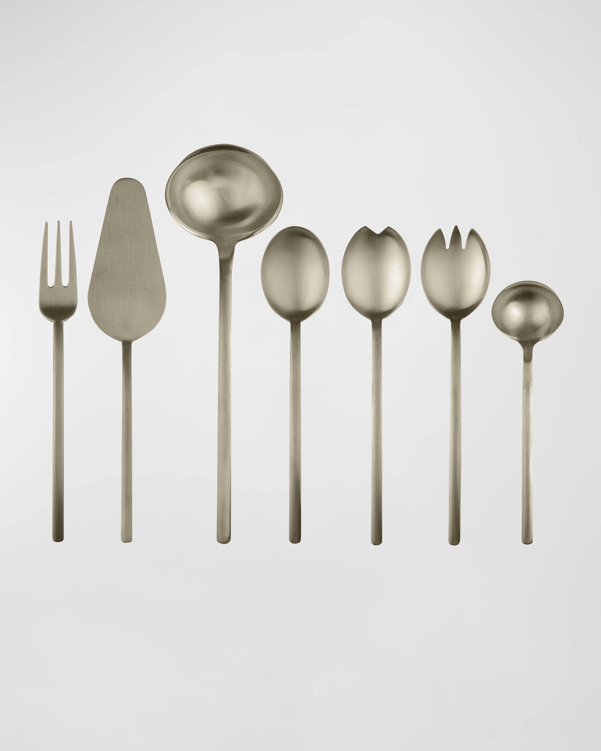 Due 7-Piece Flatware Set - Ice Bronze