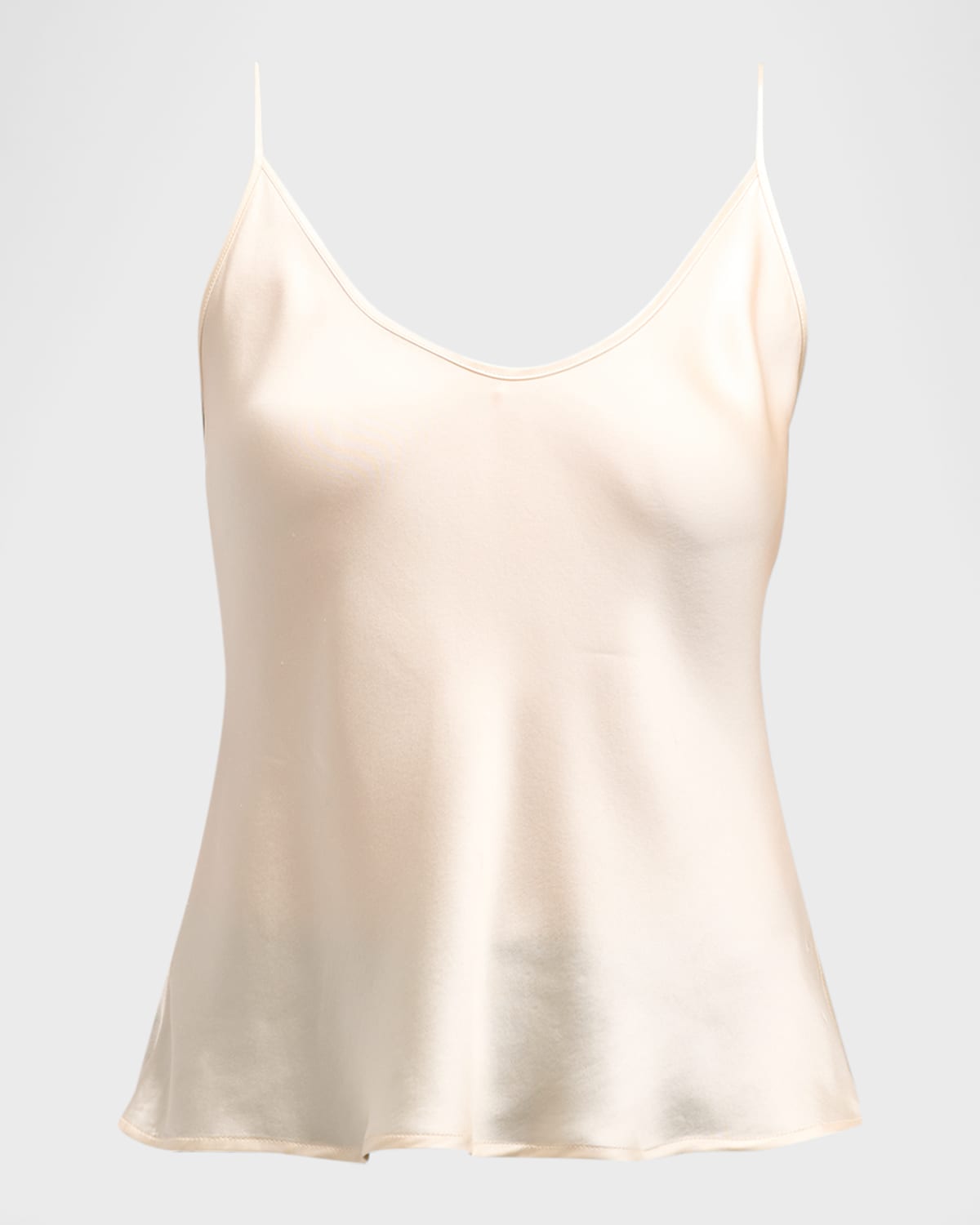 L Agence Lexi Silk Camisole In 沙色